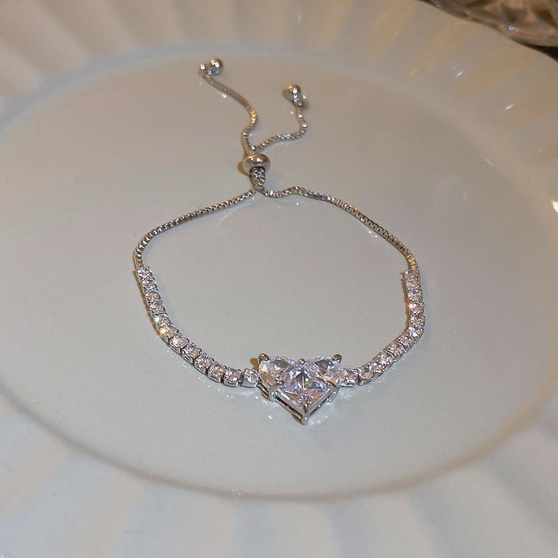 Zircon Adjustable Bracelet Series – Light Luxury & Chic Elegance