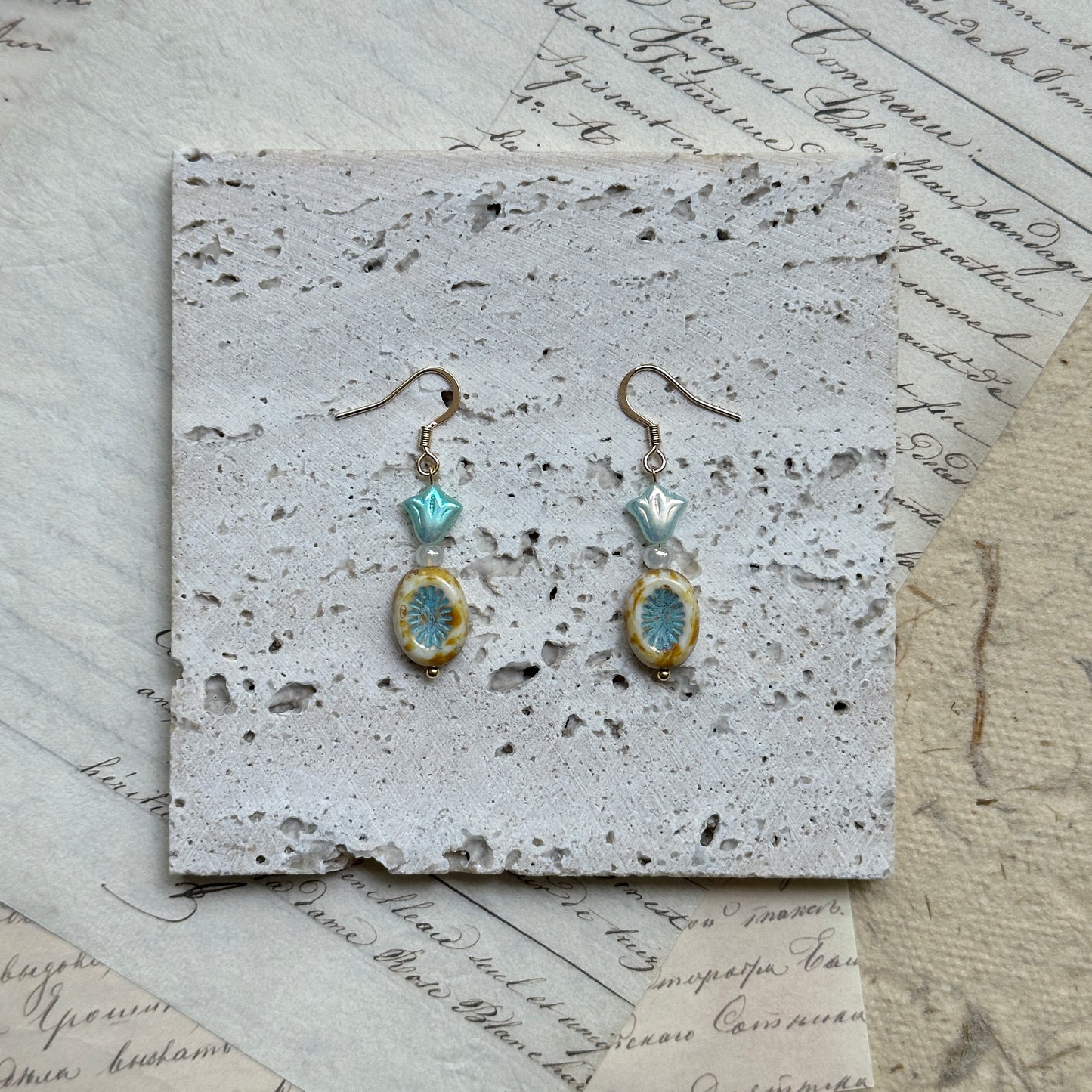 Tulip Dew Earrings