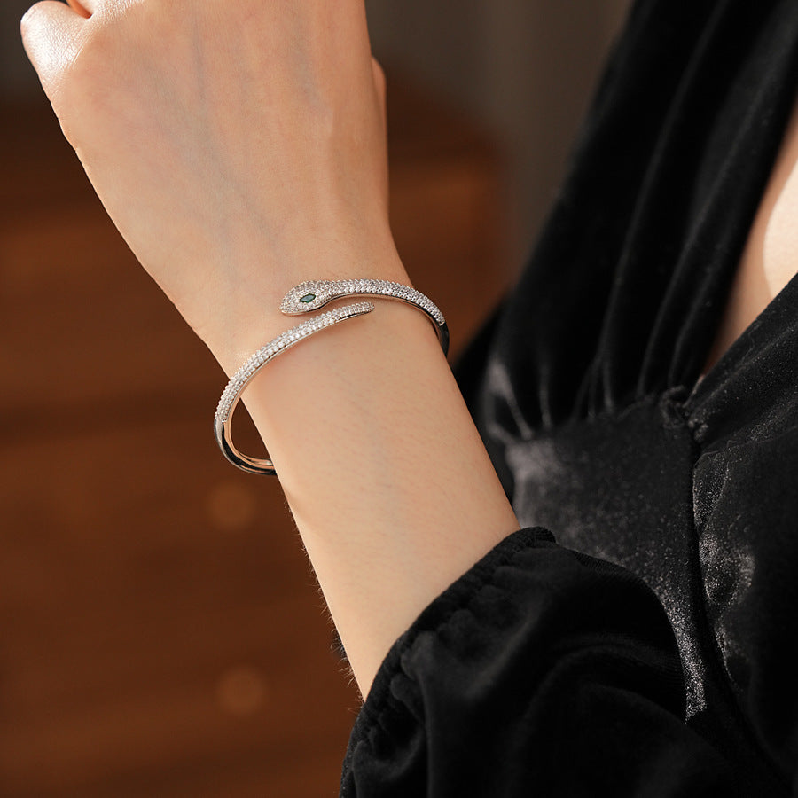 Serpent Luxe Bangle