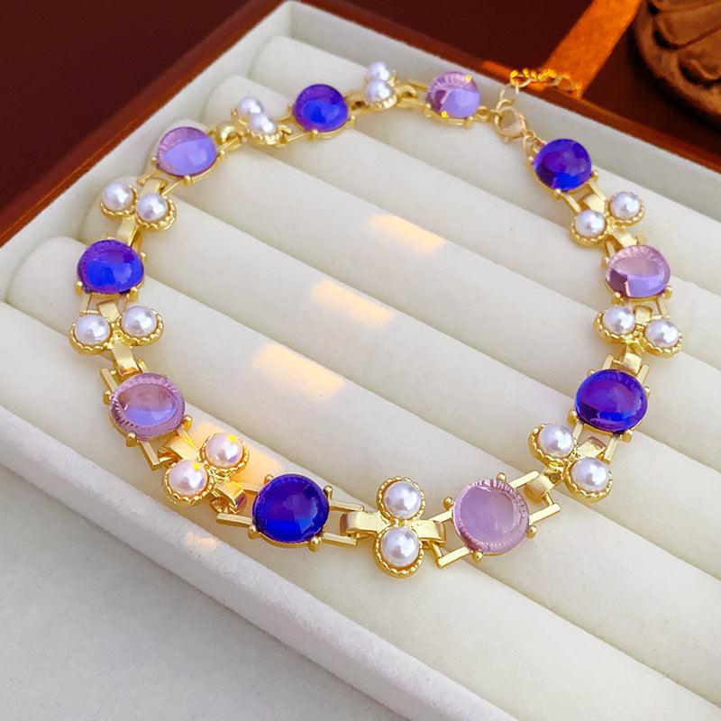 Medieval Luxe Statement Necklace – Vintage Geometric Series