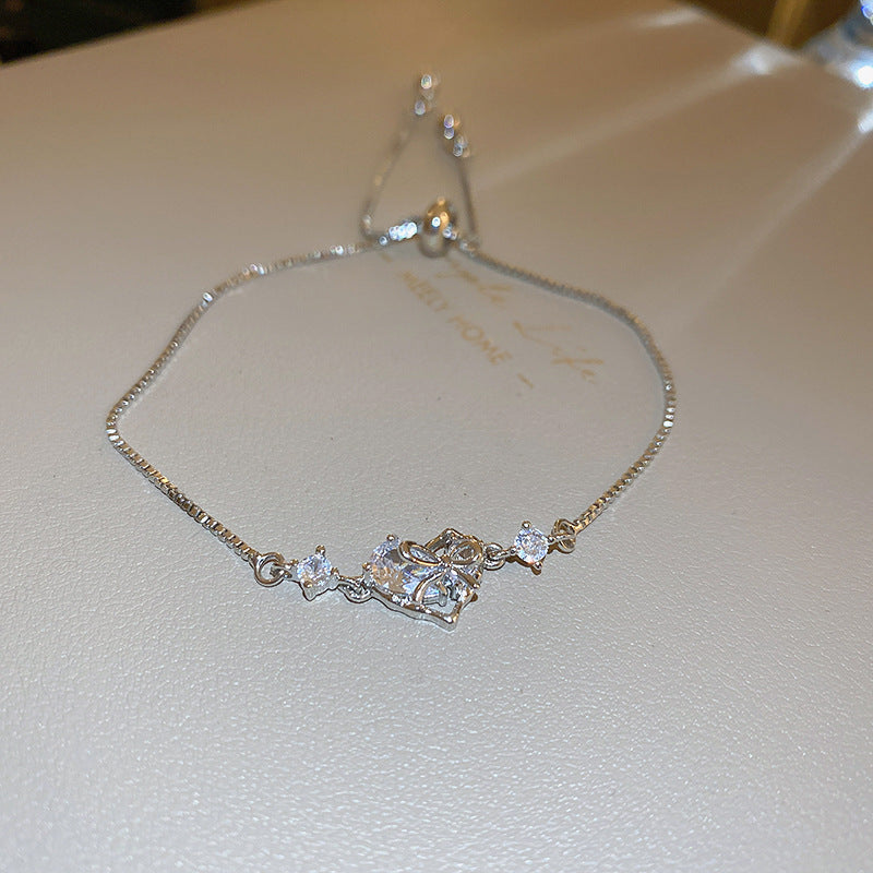 Zircon Adjustable Bracelet Series – Light Luxury & Chic Elegance