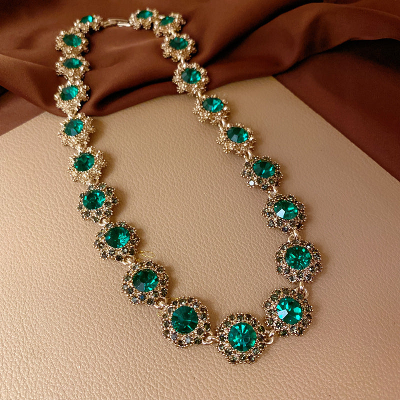 Medieval Luxe Statement Necklace – Vintage Geometric Series