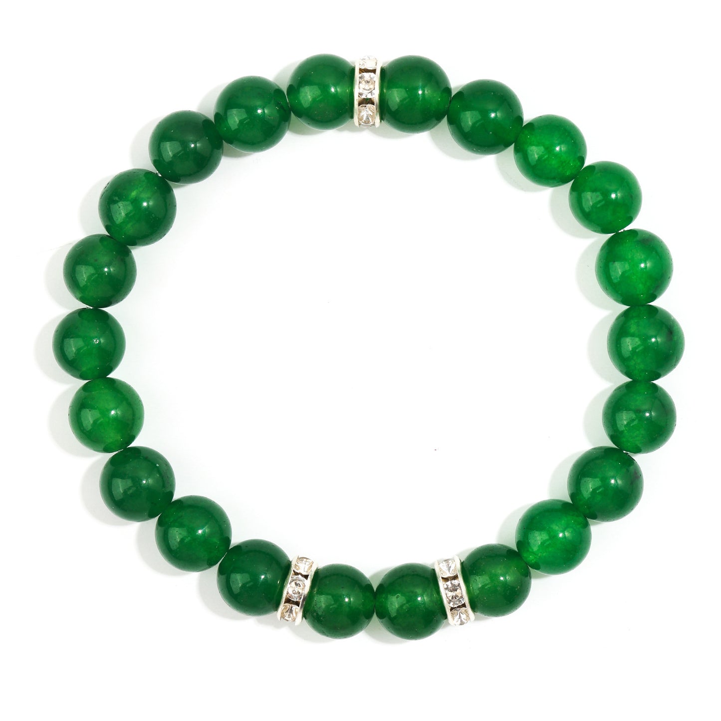 Celestial Halo · Lapis & Gemstone Beaded Bracelet (8mm)