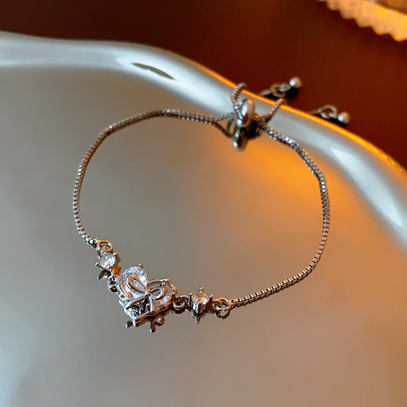 Zircon Adjustable Bracelet Series – Light Luxury & Chic Elegance