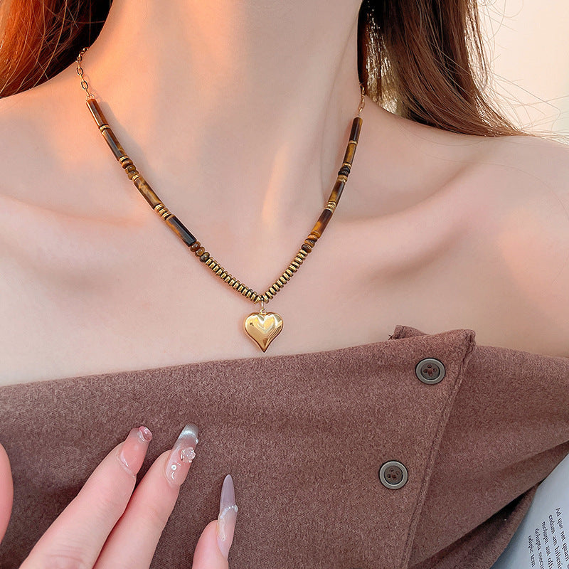 Aurora Gold Collarbone Necklace