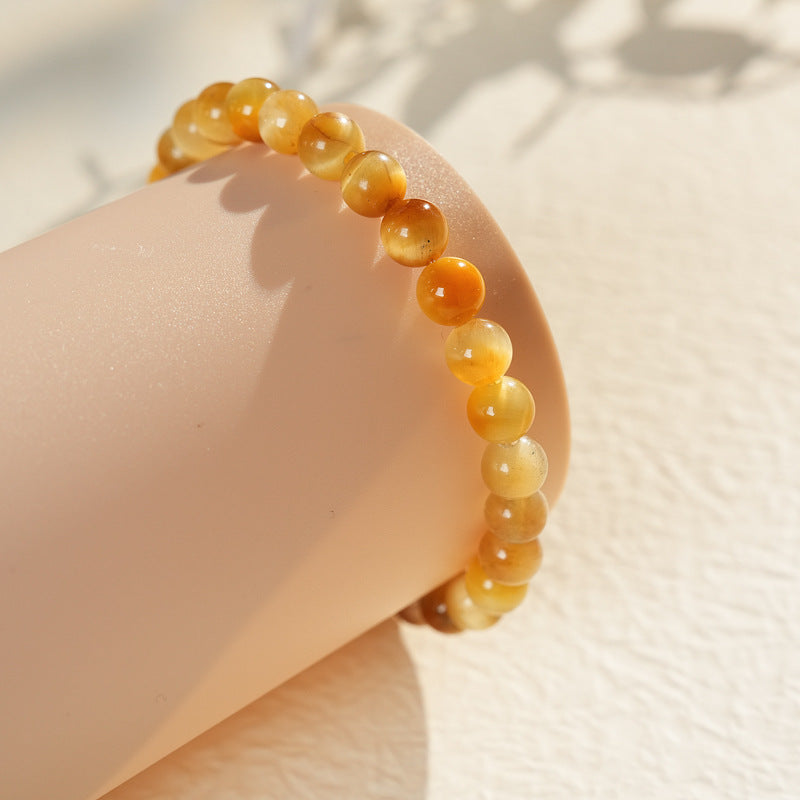 Golden Tiger Eye Bead Bracelet Collection