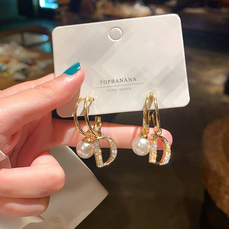 Vintage Pearl Stud Earrings Series – Courtly Chic Light Luxury