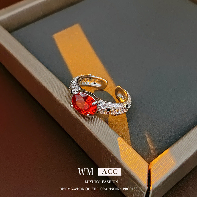 Baroque Pearl Tulip Open Ring – Korean Sweet Chic Series