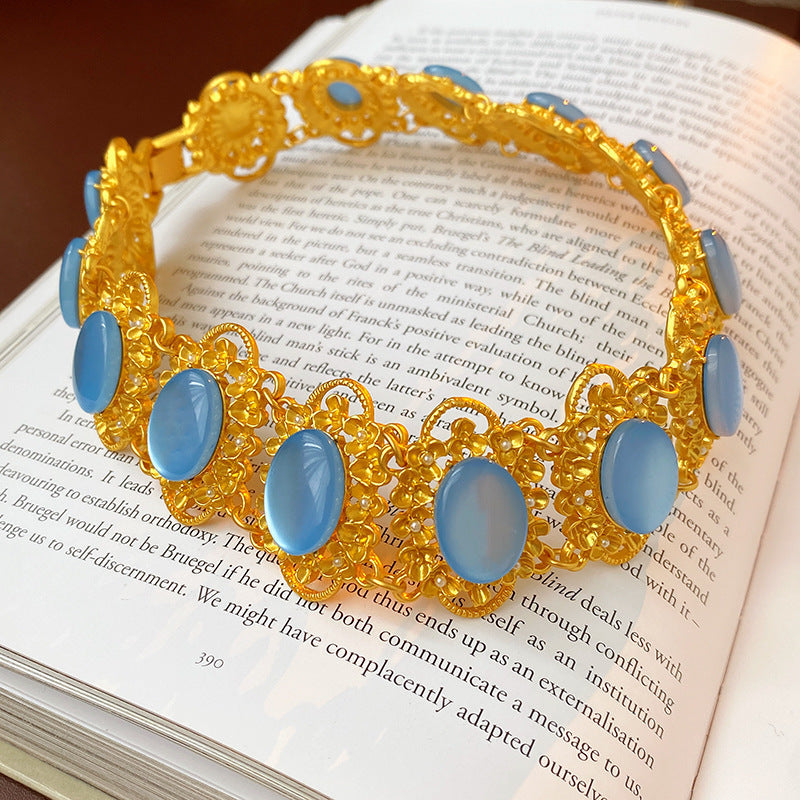 Medieval Luxe Statement Necklace – Vintage Geometric Series