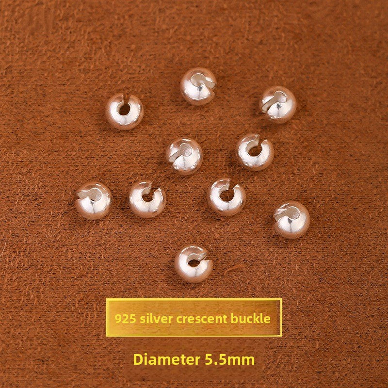 MoonCrest · S925 Crimp Covers (Half-Moon “C” Bead Covers)