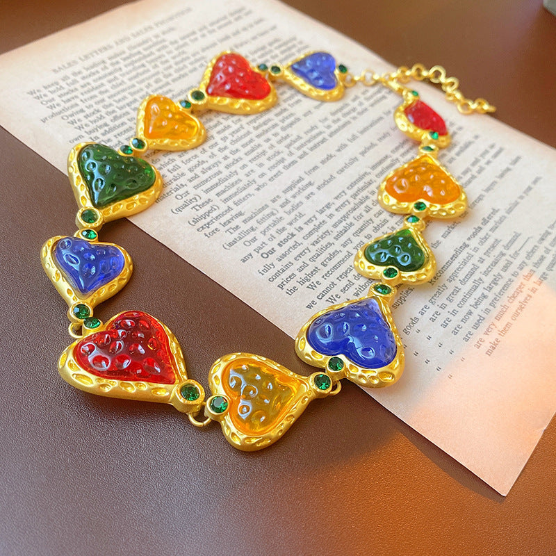 Medieval Luxe Statement Necklace – Vintage Geometric Series