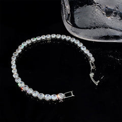Gold-Plated Emerald Crystal Bracelet Collection – Chic & Light Luxury Designs