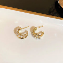 Vintage Oval Tassel Earrings Collection – Light Luxury Court Style