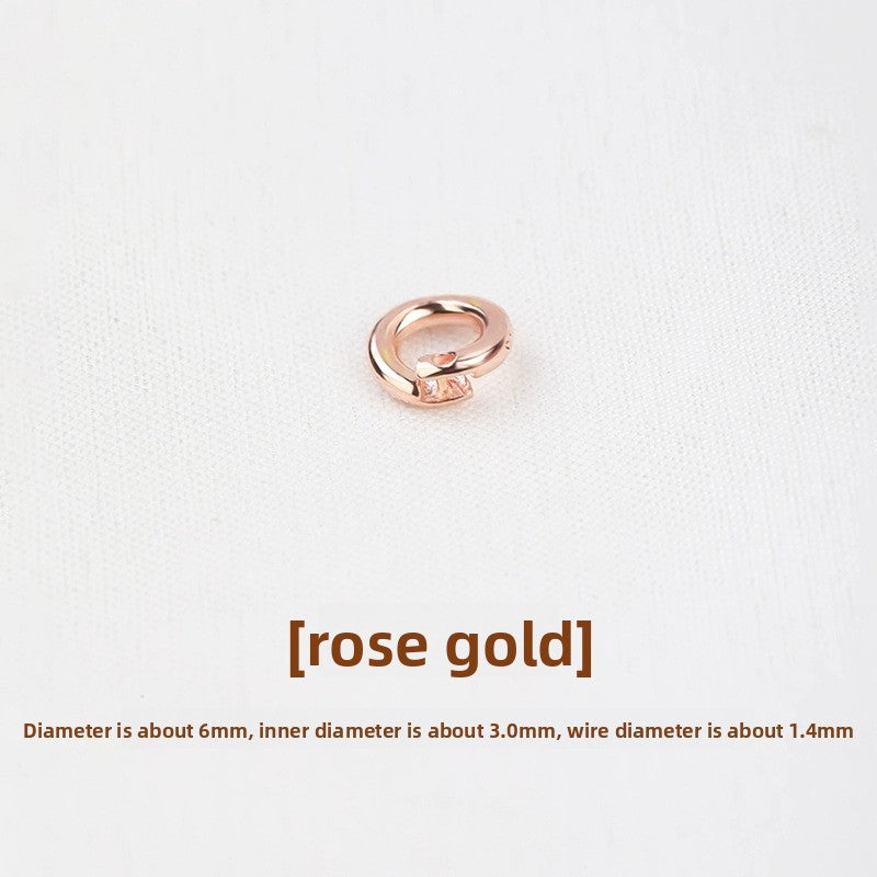 ClickLoop Connectors · 925 Silver (6–10mm)