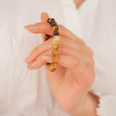 Sunset Harmony Crystal Bangle