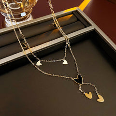 Eternal Moon Heart Necklace