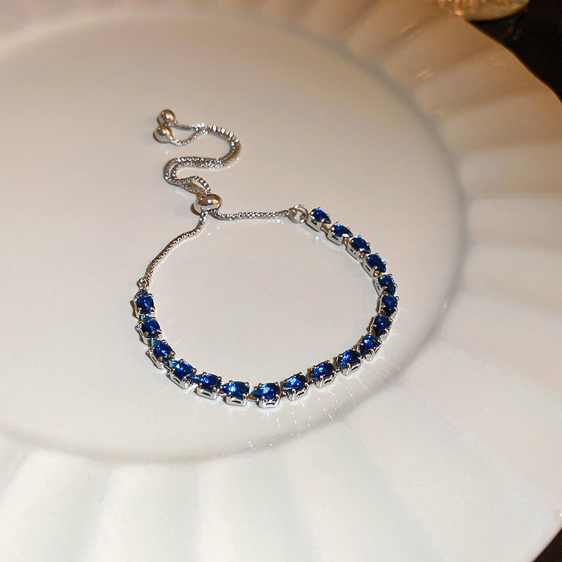 Vintage Geometric Zircon Bracelet Series – multiple variations displayed