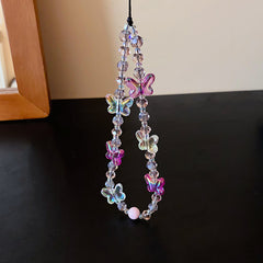 Multi-layer bracelet with crystal medallion and pearl beads in chic style