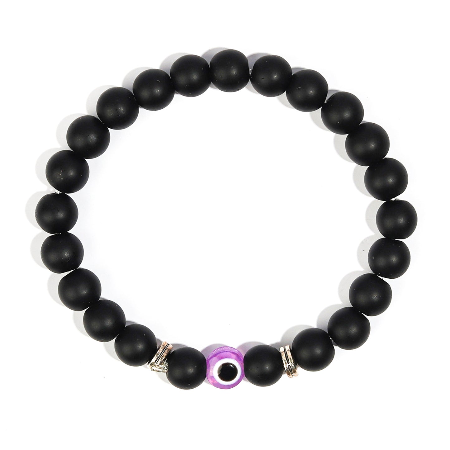 Guardian Gaze · Natural Stone Evil Eye Bracelet