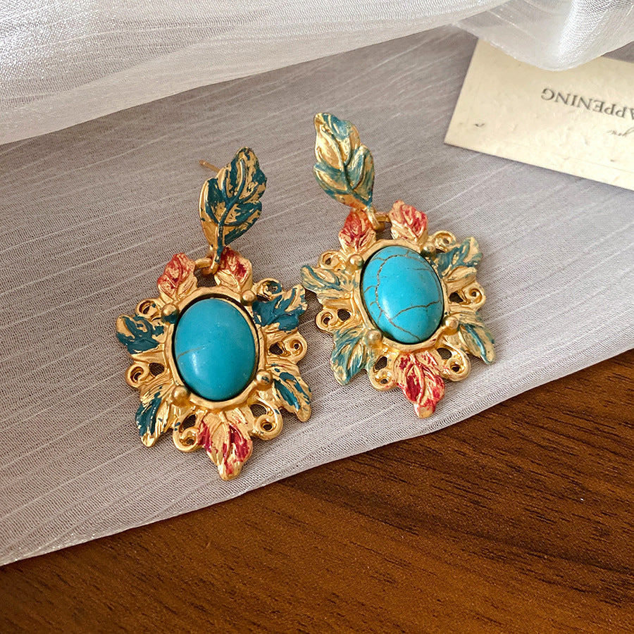 Baroque Luxe Earrings – Exaggerated Vintage Drop & Pearl Styles by Glazenya
