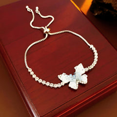 Crystal Bloom Vintage Bracelet Series – Elegant Retro Style