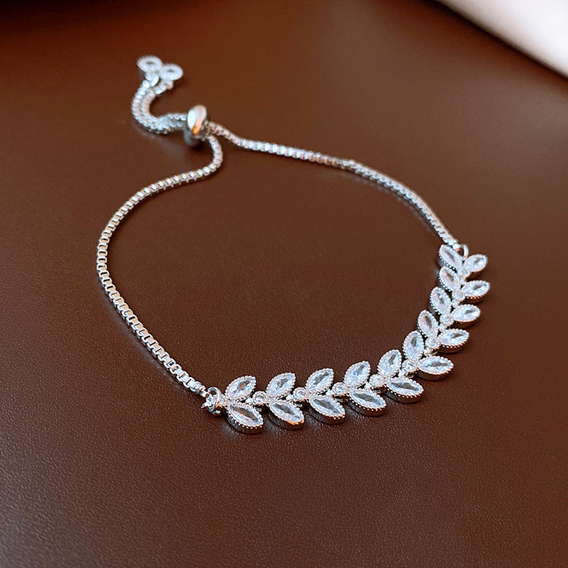 Zircon Adjustable Bracelet Series – Light Luxury & Chic Elegance