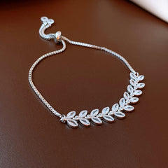 Zircon Adjustable Bracelet Series – Light Luxury & Chic Elegance