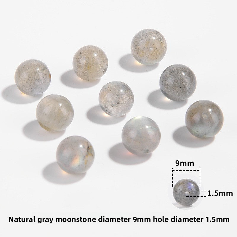 Frostlit Moon · Gray Moonstone Rounds (4/6/8/9mm)