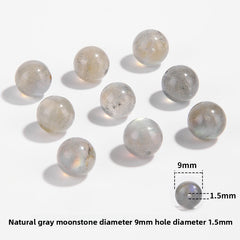 Frostlit Moon · Gray Moonstone Rounds (4/6/8/9mm)