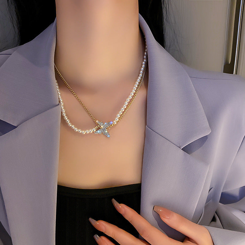 Cat’s Eye Letter Series – Gold-Plated Cylinder Pendant Necklaces with Zircon