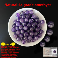 Crystal × Jade × Chalcedony × Agate | DIY Loose Round Beads