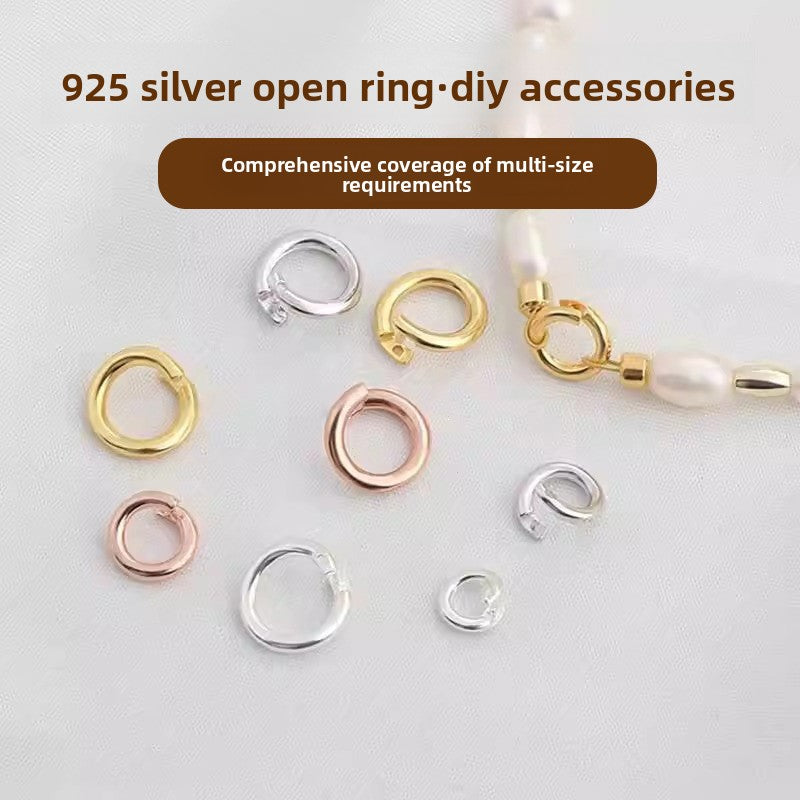 ClickLoop Connectors · 925 Silver (6–10mm)