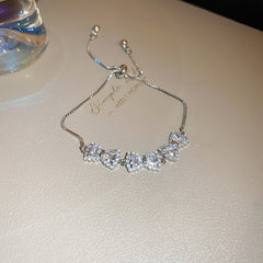 Zircon Adjustable Bracelet Series – Light Luxury & Chic Elegance