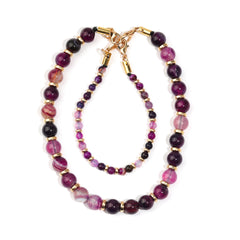 GemLoop Duo · Natural Gemstone Phone Lanyard