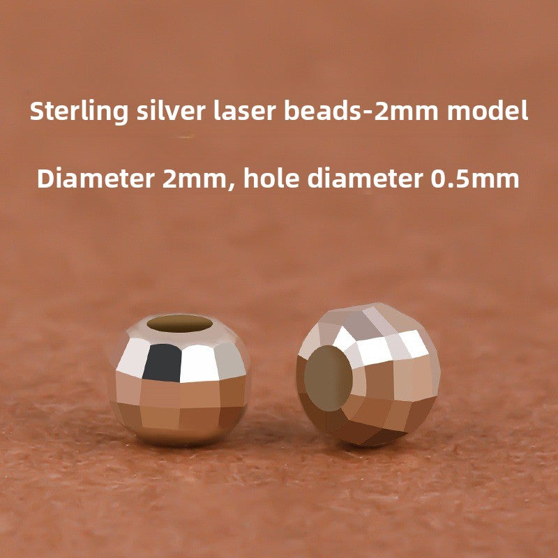 PrismGleam · 925 Sterling Faceted Beads