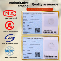 925 Silver Running Rings & Rhinestone Rondelle Spacers