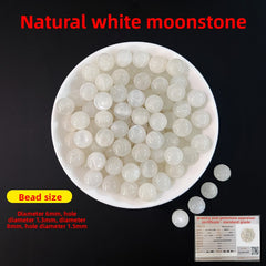 Crystal × Jade × Chalcedony × Agate | DIY Loose Round Beads