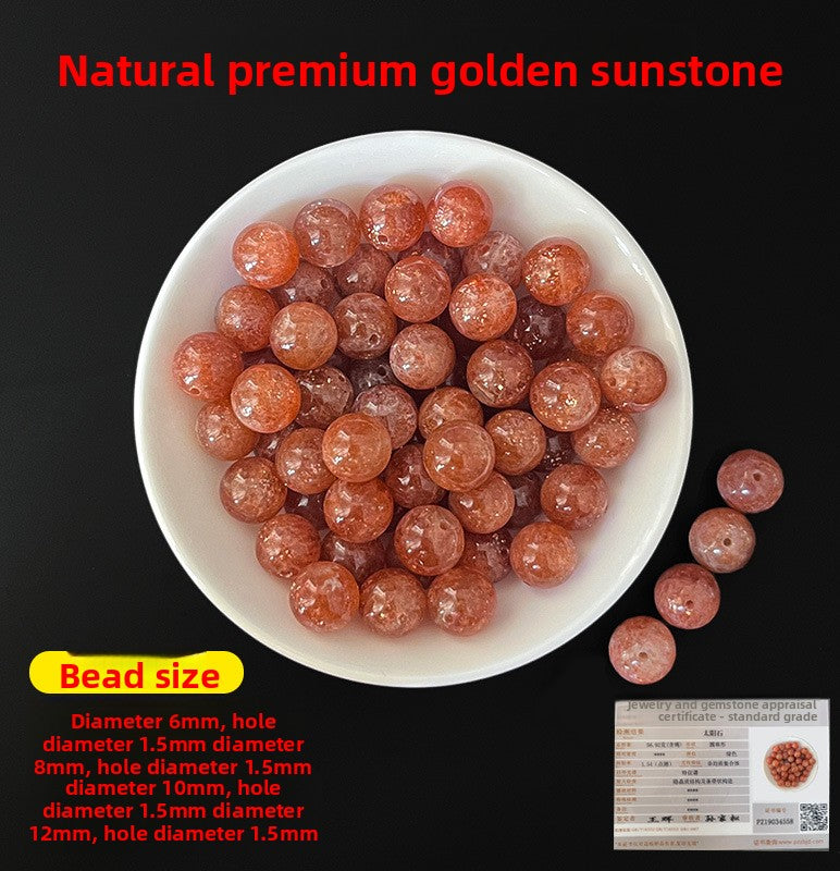 Crystal × Jade × Chalcedony × Agate | DIY Loose Round Beads