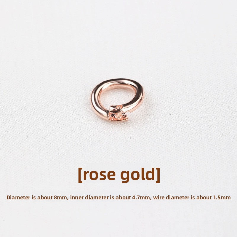 ClickLoop Connectors · 925 Silver (6–10mm)