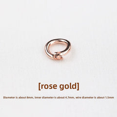 ClickLoop Connectors · 925 Silver (6–10mm)