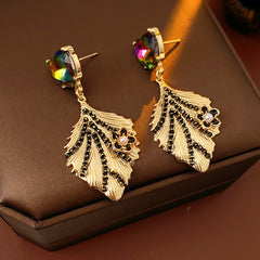 Baroque Luxe Earrings – Exaggerated Vintage Drop & Pearl Styles by Glazenya
