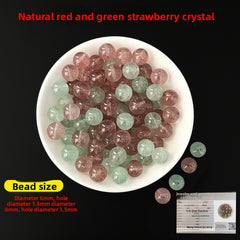 Crystal × Jade × Chalcedony × Agate | DIY Loose Round Beads