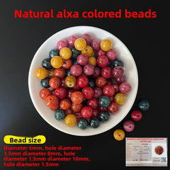 Crystal × Jade × Chalcedony × Agate | DIY Loose Round Beads