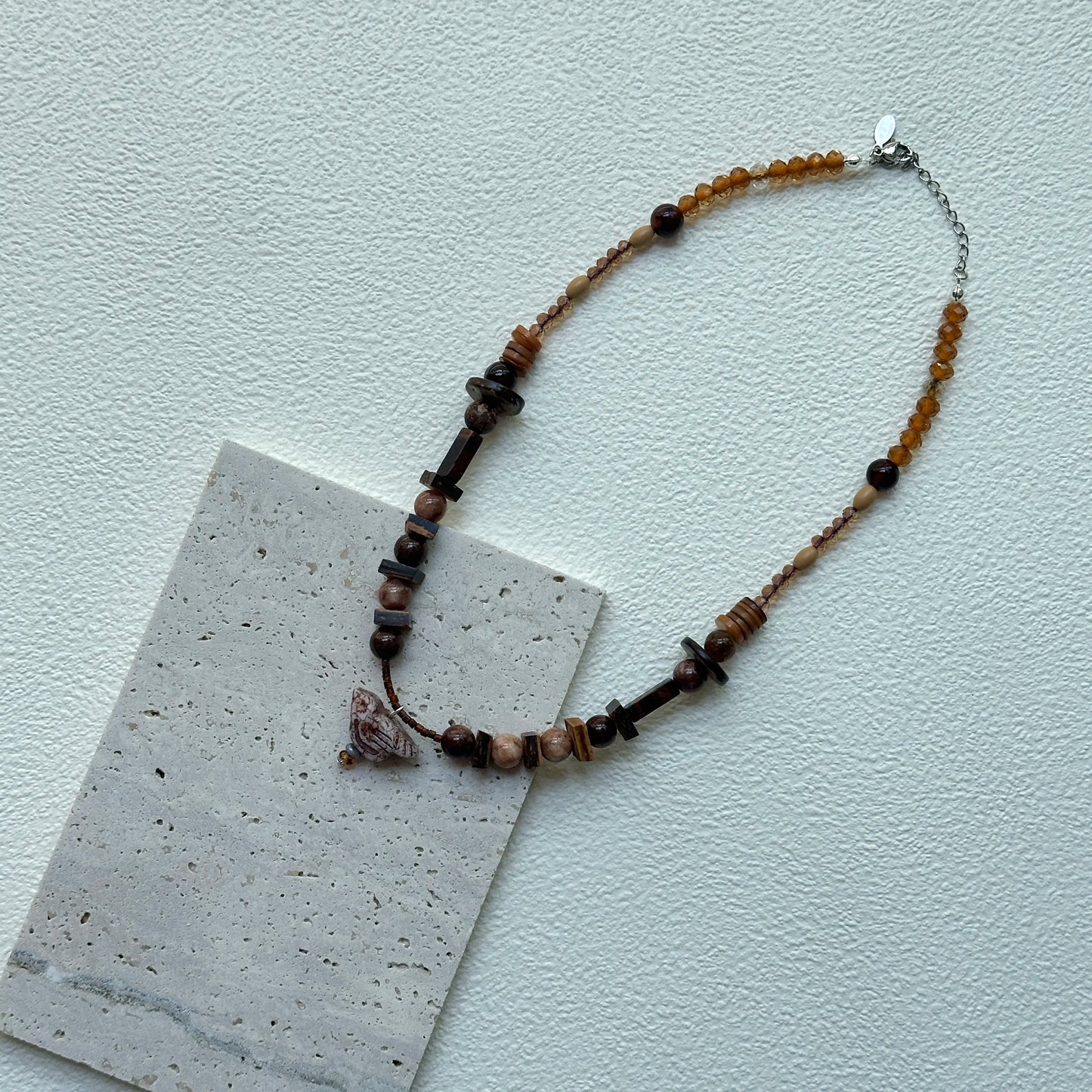 Glazenya gift box with velvet pouch – Vintage Sparrow Charm Necklace