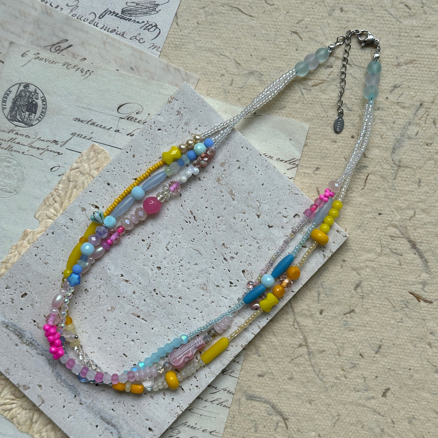 Sunshine Confetti Necklace