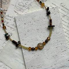 Collar de brasas de caléndula 