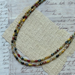Collar tribal brillante 