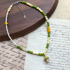 Forest Mushroom Necklace