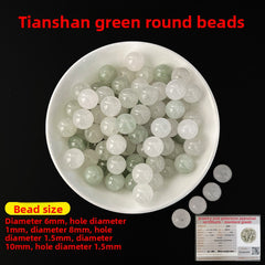 Crystal × Jade × Chalcedony × Agate | DIY Loose Round Beads