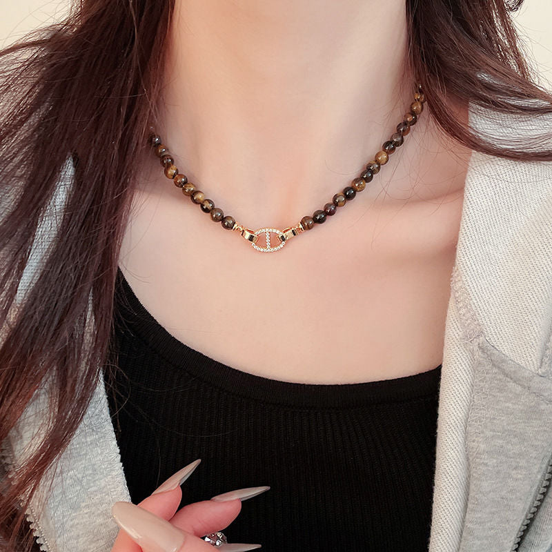 Aurora Gold Collarbone Necklace – Autumn Winter Series